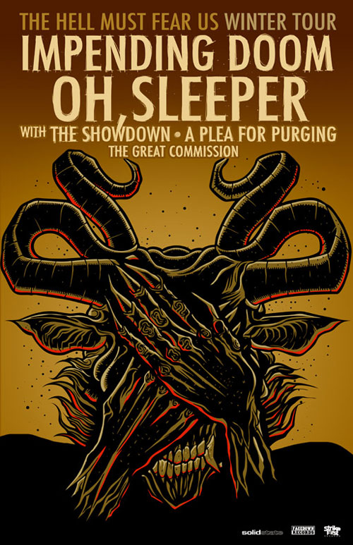 Oh, Sleeper, Impending Doom, Poster