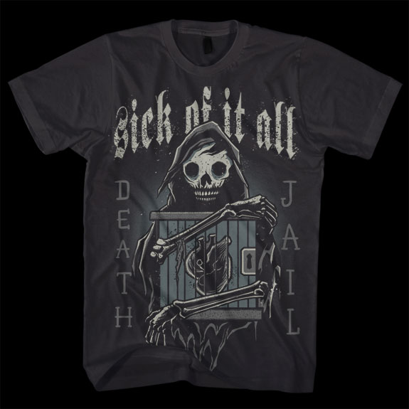 Sick Of It All, Death Or Jail, Eagle, T shirt
